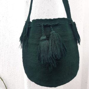 Mochila Wayuú Unicolor