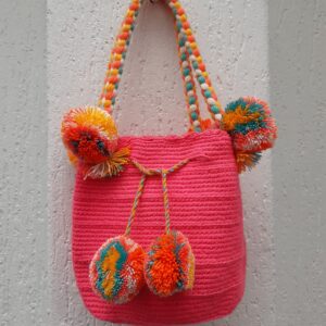 Mochila Wayúu de Mano Pequeño